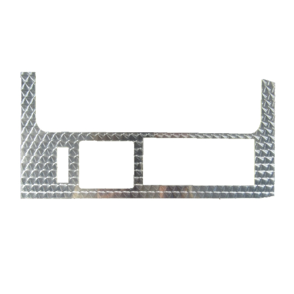 A/C Control Aluminum Dash Cover Insert Trim (1-Piece), for 1964 Pontiac GTO