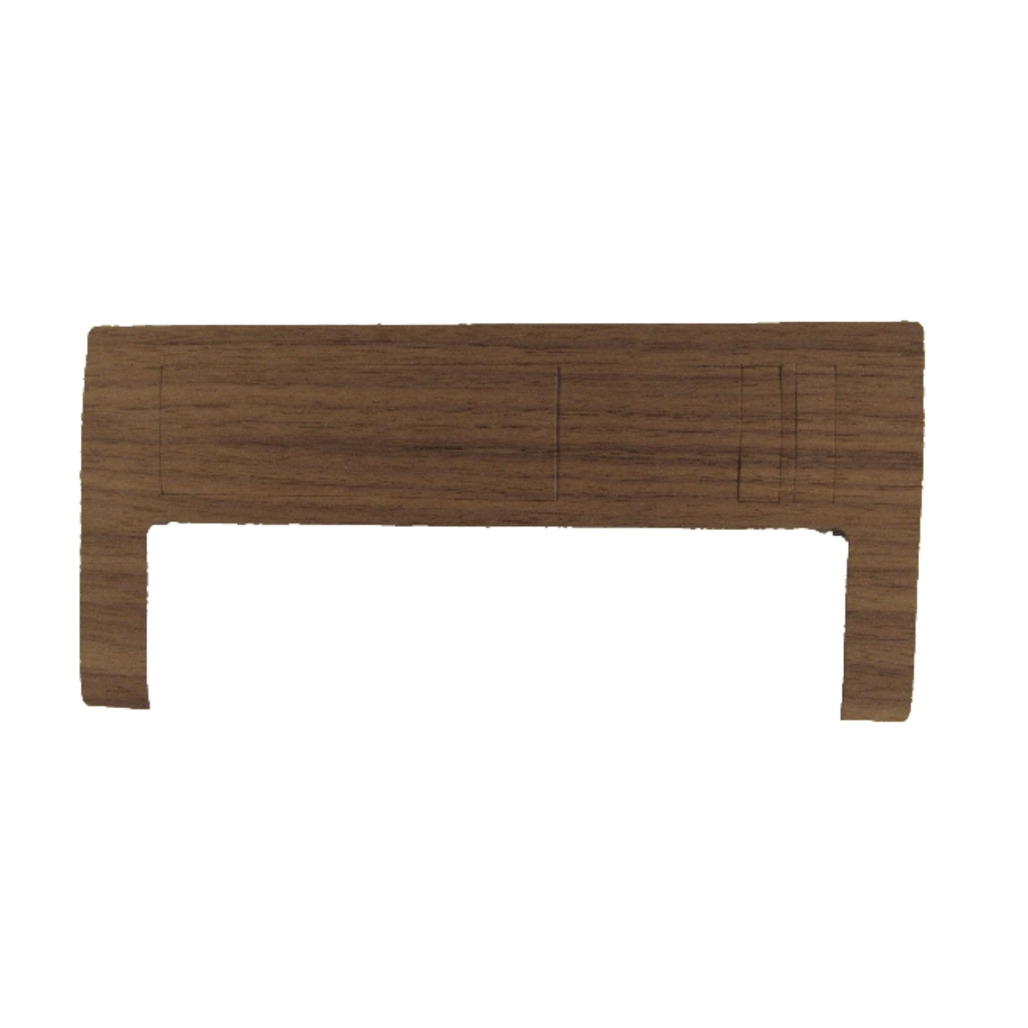 Dash Cover Insert Trim for 1966-1967 Pontiac GTO Walnut Wood Veneer 1pc USA Made