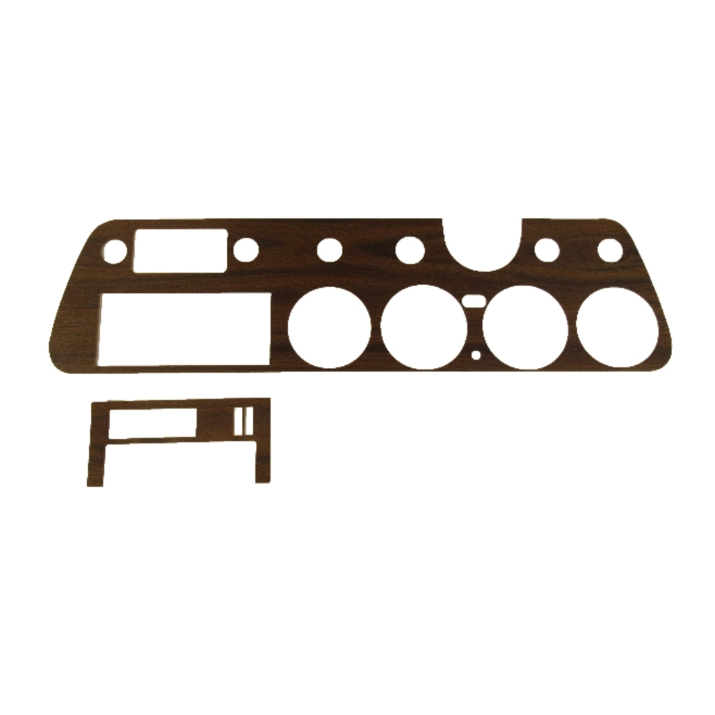 Dash Cover Insert Trim w/Air Gunstock Vinyl (Assembly) 2pc for 1967 Pontiac GTO Dash Cover Insert Trim w/Air Gunstock Vinyl (Assembly) 2pc for 1967 Pontiac GTO