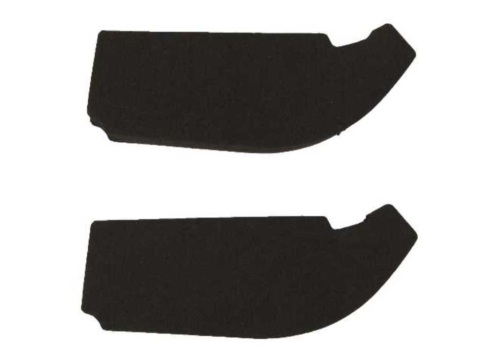 Cowl Vent Rubber Weatherstrip Seal for 1964-1967 Pontiac GTO Unpainted Front