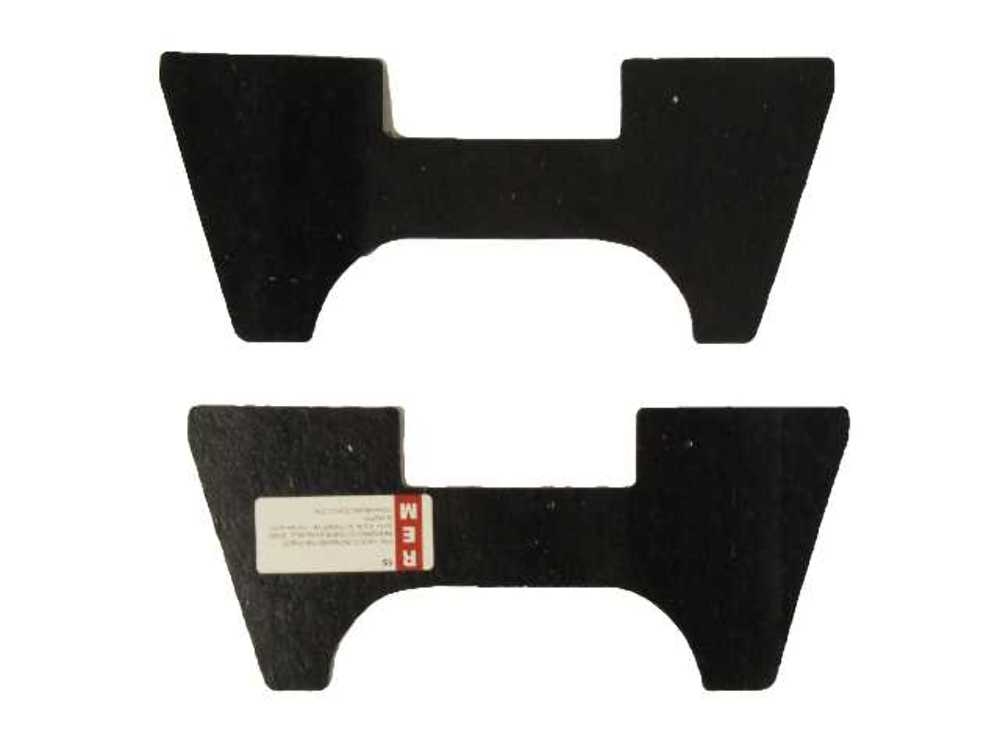 Bumper Splash Shields for 1970-1971 Pontiac GTO Masticated Rubber Unpainted Rear Bumper Splash Shields for 1970-1971 Pontiac GTO Masticated Rubber Unpainted Rear