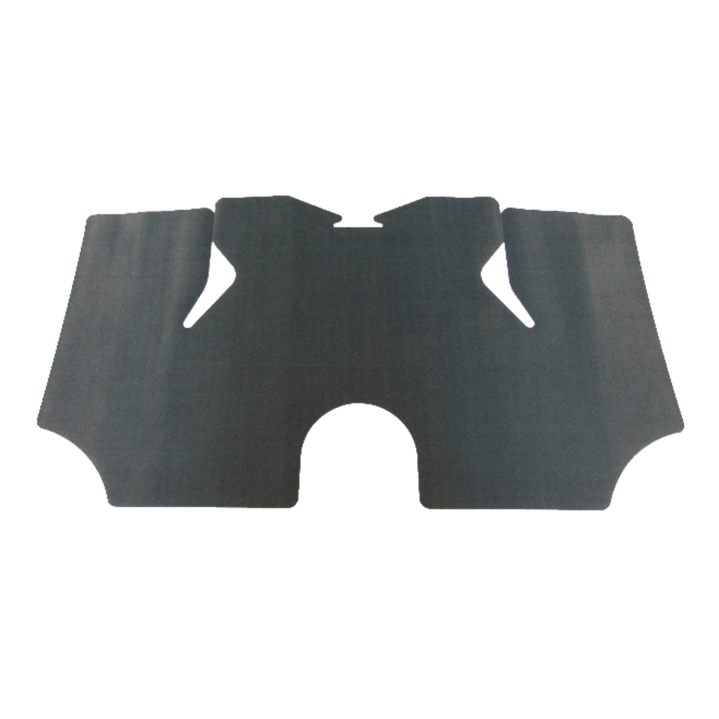 Trunk Floor Mat Cover for 1975-1977 Pontiac LeMans 2Dr Hardtop in Green Gray, Protects Trunk from Spills, Mud, Snow, & Debris