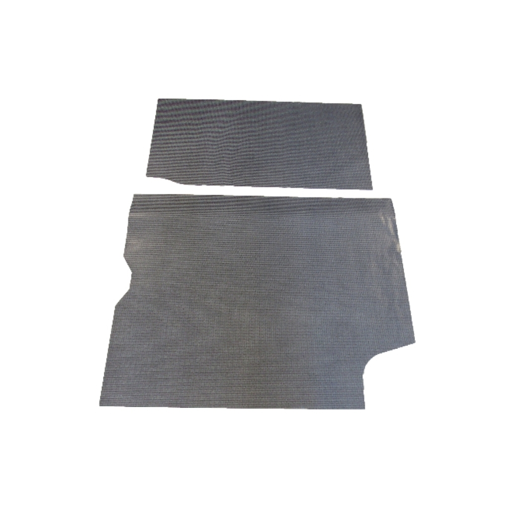 Trunk Floor Mat Cover for 1964-1966 Pontiac GTO Gray Vinyl Material, Front Second Third Row, US Manufactured, OEM Quality.