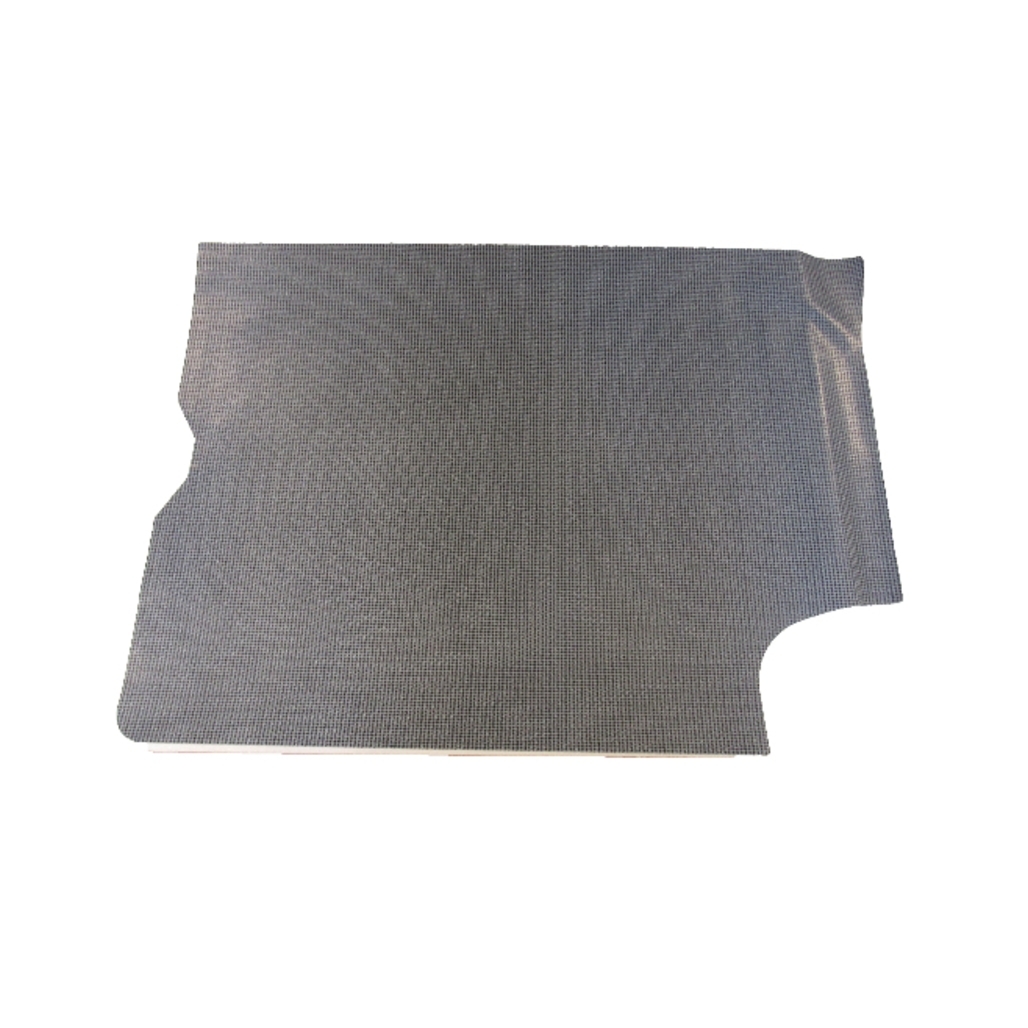 Trunk Floor Mat Cover for 1967 Pontiac GTO Hardtop 2DR Vinyl Gray 1 piece, designed for precise fit and protection.