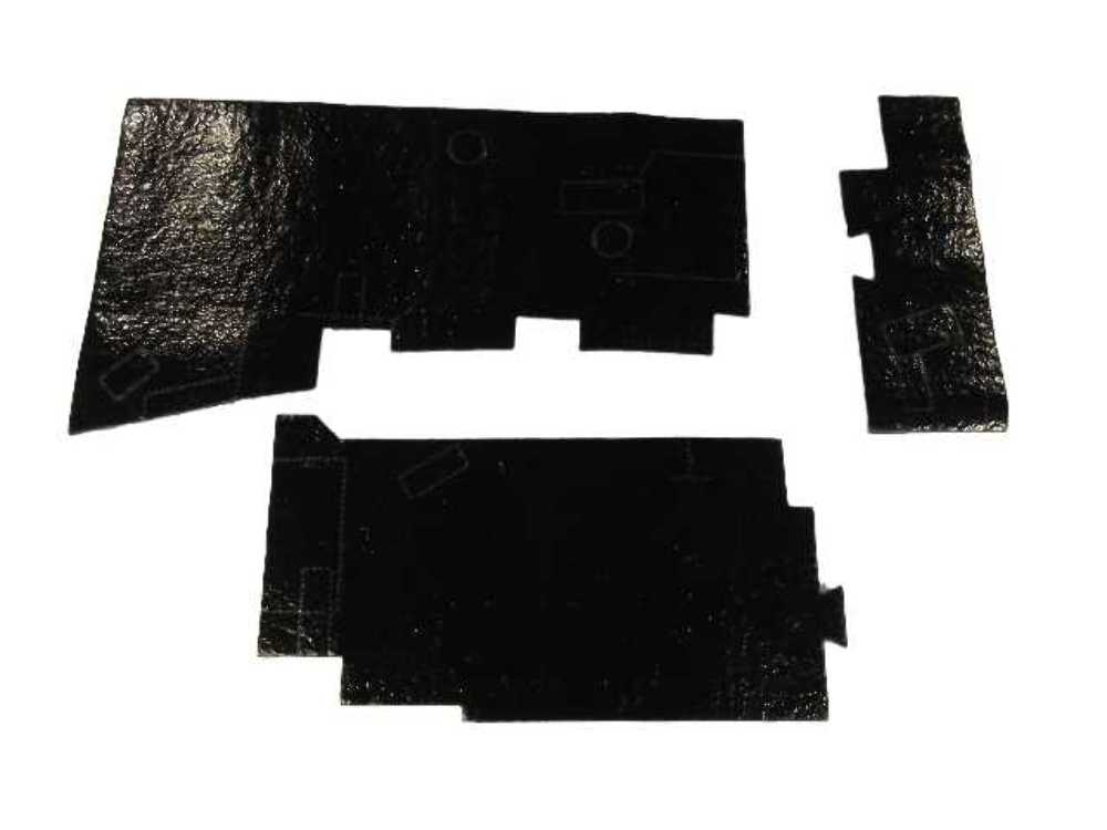 Insulation Sound Deadener Kit for 1968-1972 Pontiac GTO Unpainted Front 3 pieces