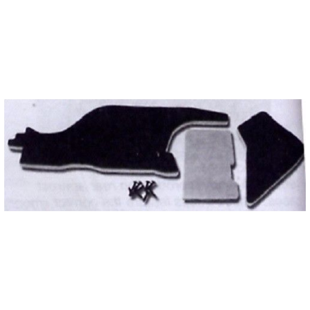 Firewall Sound Deadener Insulation Pad w/ A/C Fiberboard, 3pc for Road Runner