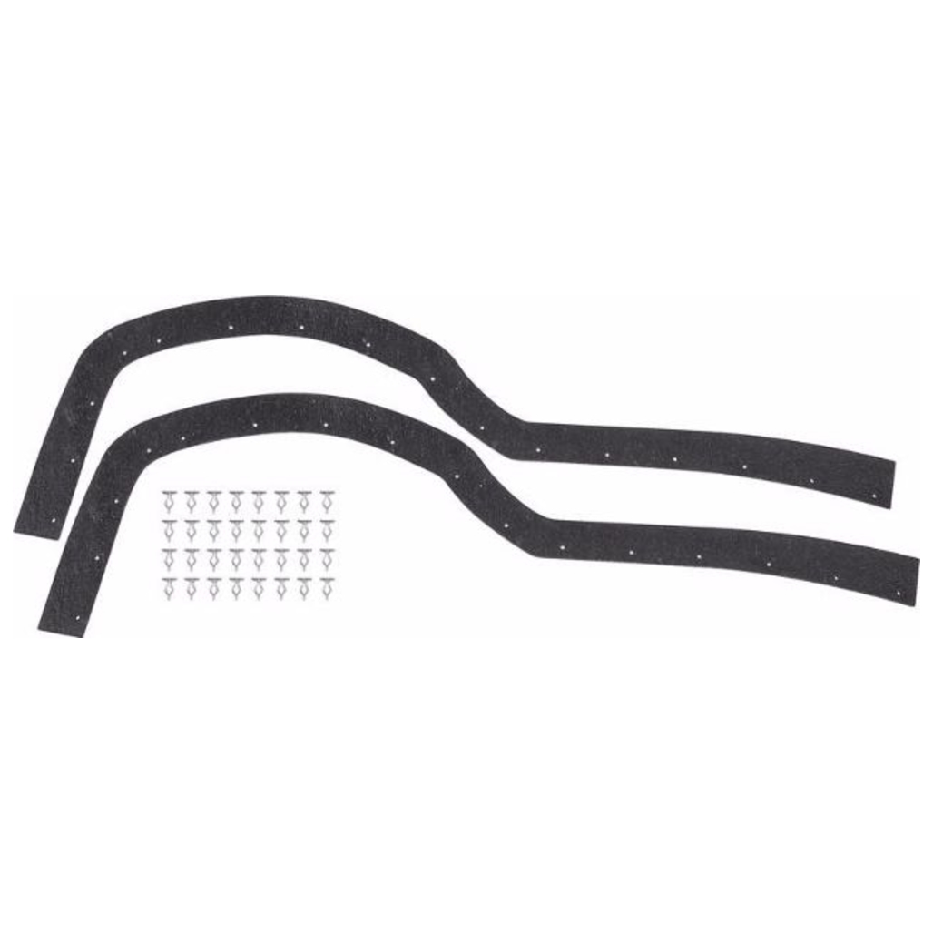 Splash Shield for 1971 Plymouth GTX Road Runner Masticated Rubber Standard Front