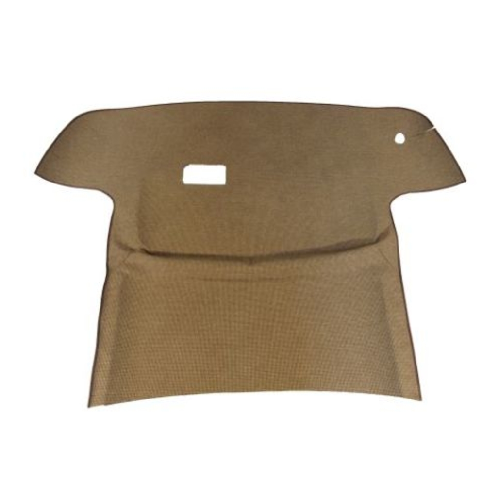 Trunk Floor Mat Cover for 1948-51 Hudson Sedan, Brown Tweed Material, US-Made, OEM Quality Reproduction.