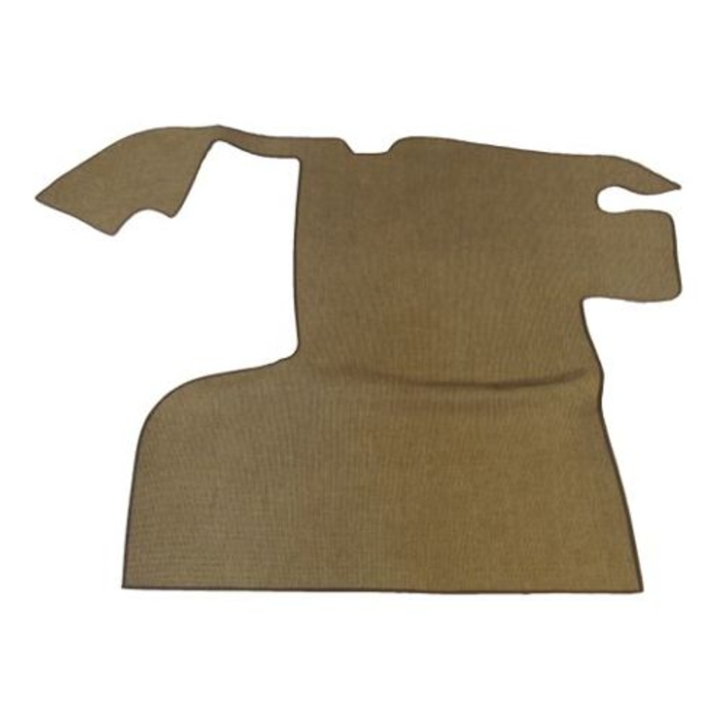 Trunk Floor Mat Cover for 1952-1954 Hudson Sedans, Brown Tweed Material, US Manufactured, OEM Quality Replication.