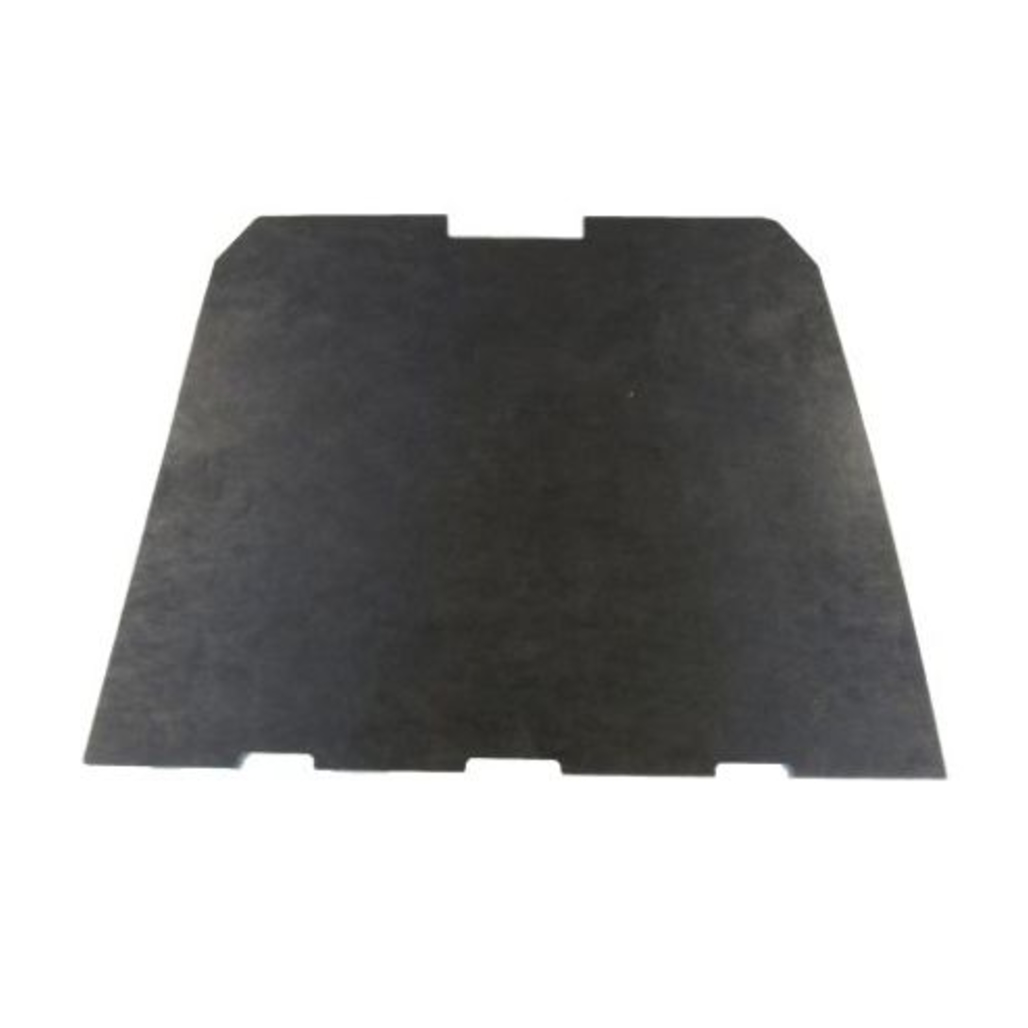 Fiberglass Hood Insulation Pad Heat Shield for 1973-1974 Lincoln Continental & Mark IV, Gray Color, Front Area Coverage Fiberglass Hood Insulation Pad Heat Shield for 1973-1974 Lincoln Continental & Mark IV, Gray Color, Front Area Coverage