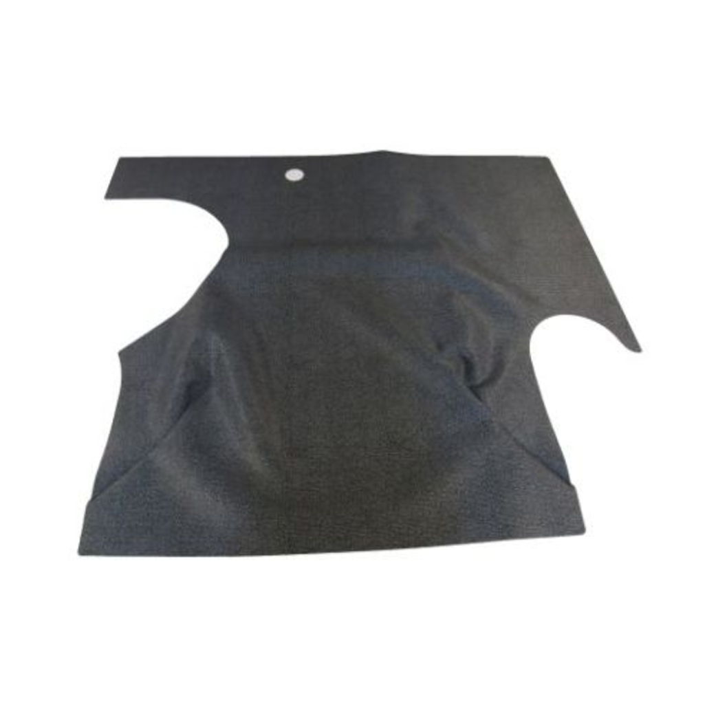 Trunk Floor Mat Cover for Classic Mercury Comet Cyclone 2Dr Hardtop, White, US-Made High-Quality Protection for Your Trunk.