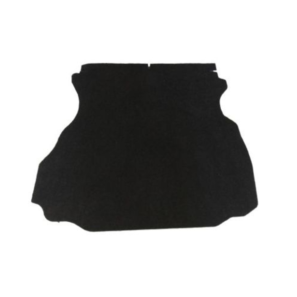 Trunk Floor Mat Cover for 1994-1998 Ford Mustang 2 Door Coupe, Dark Gray Carpet Material, Made in the USA.