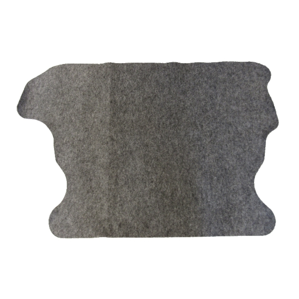 Trunk Floor Mat Cover for Classic Ford Mustang, Charcoal Heather, Protects from Spills, Mud, Snow, & Debris, Easy to Install