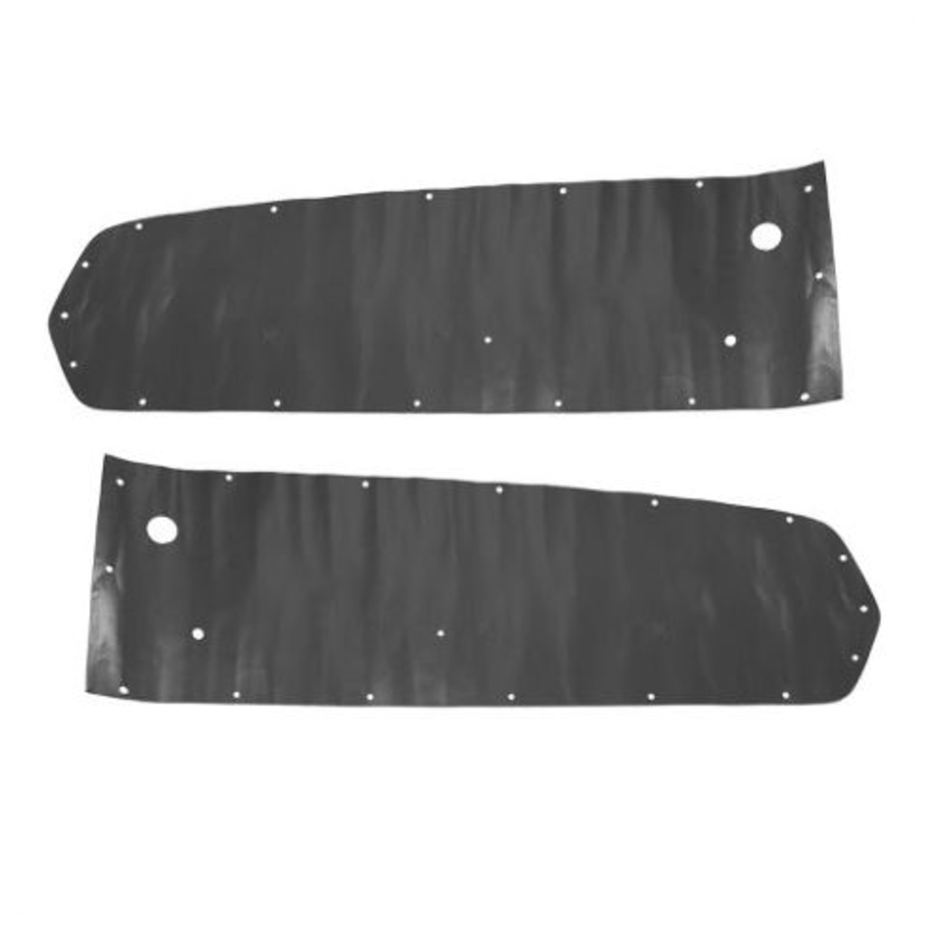 Water Shield Vapor Barrier for 1967-1968 Ford Mustang Fastback 2Pc Door Panel Water Shield Vapor Barrier for 1967-1968 Ford Mustang Fastback 2Pc Door Panel