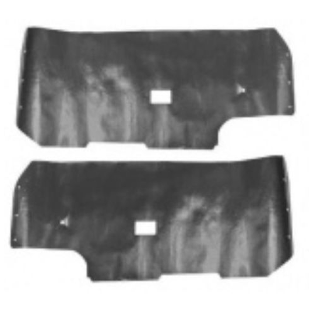 Water Shield Vapor Barrier for 1969-1970 Ford Mustang Fastback Pair Door Panel