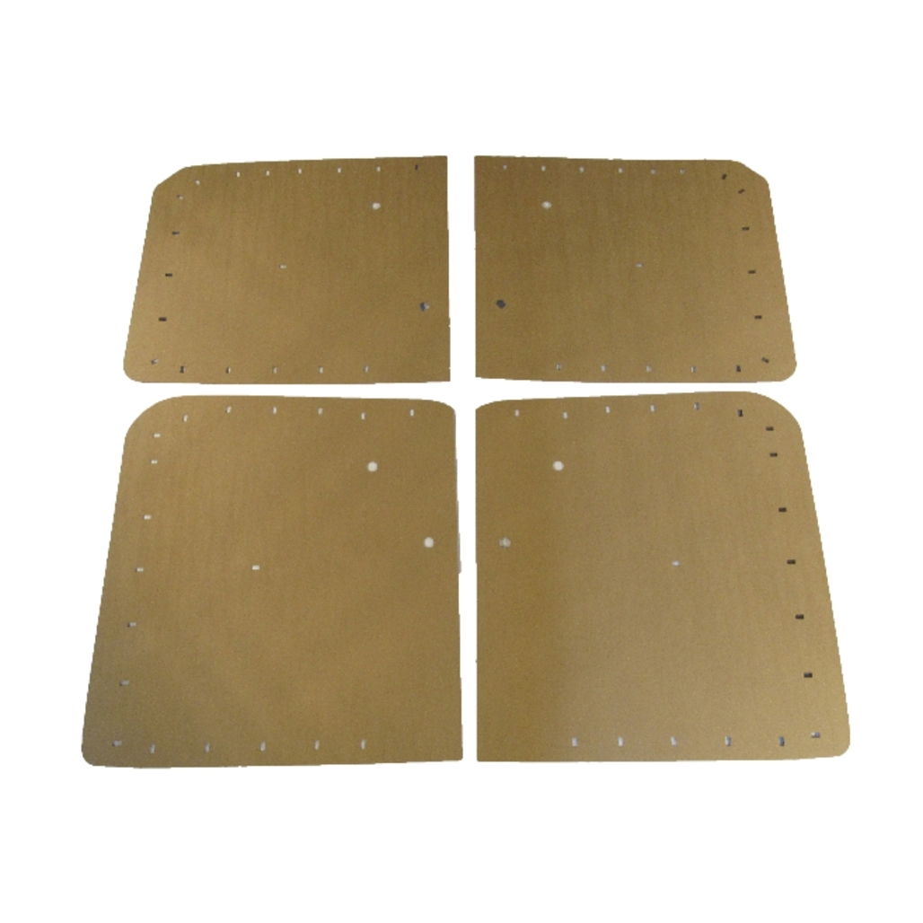 Interior Side Panel Backer Board for 1940 Plymouth P10 Unpainted Front Rear