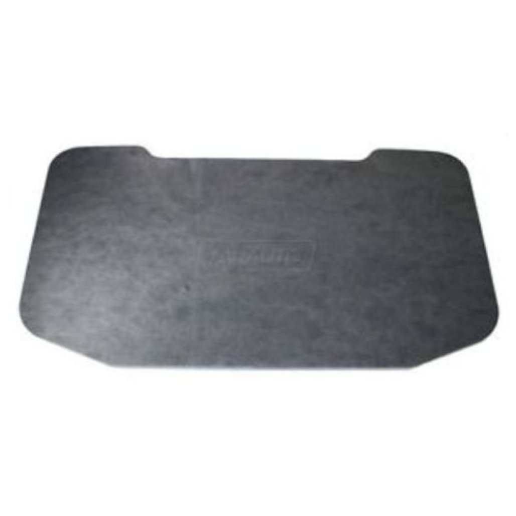 Hood Insulation Pad Heat Shield for 1964-1965 Plymouth Valiant Fiberglass Gray/Black Reduce Engine Noise and Heat - US Made.