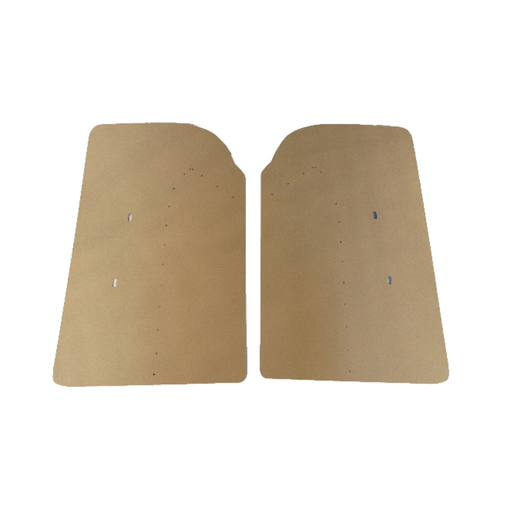 Interior Side Panel Backer Board Wood, 2pc for 55-57 Pontiac Chieftain Sedan 2Dr