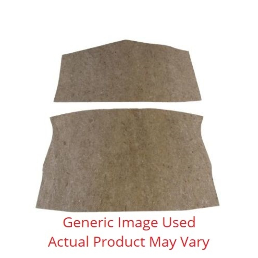 1964-1967 Buick Skylark 2 Door Hardtop Headliner Insulation, Jute Gray, Reduce Heat & Noise, US Made 1964-1967 Buick Skylark 2 Door Hardtop Headliner Insulation, Jute Gray, Reduce Heat & Noise, US Made