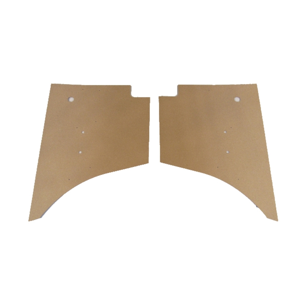 Rear ?_ Interior Side Panel Backer Board Wood, 2pc for 62-64 Studebaker GT Hawk