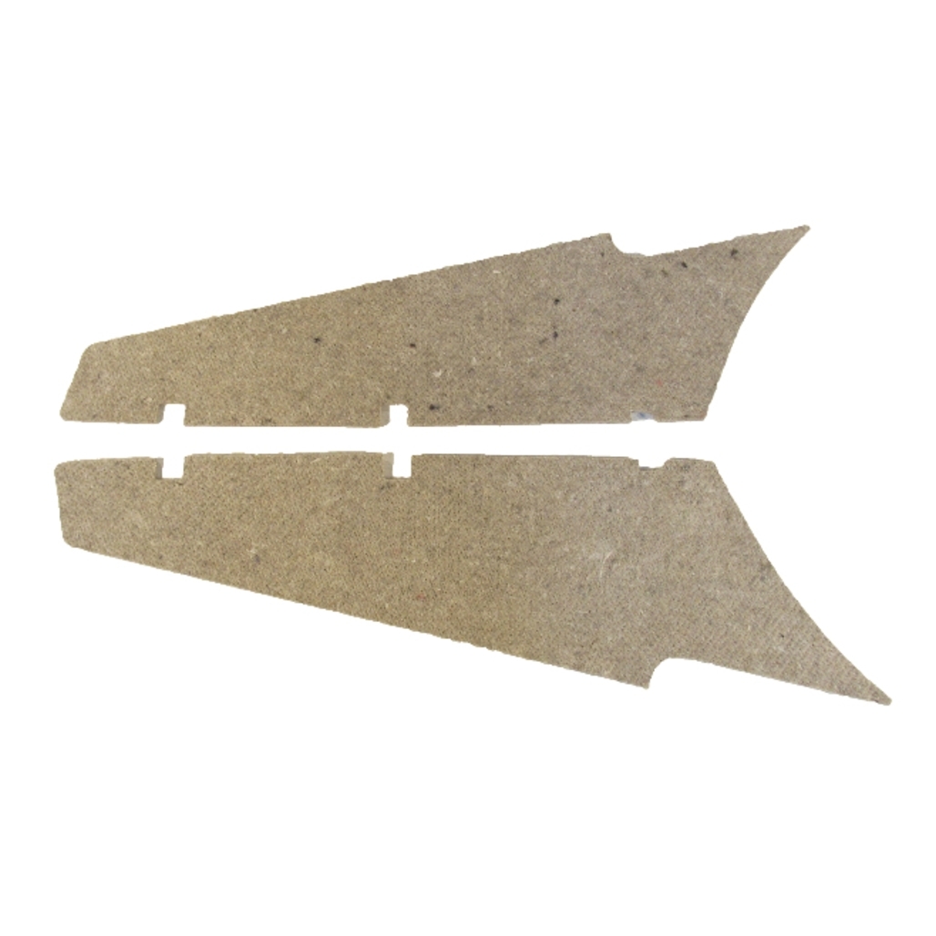 Interior Trim Sail Panel Insulation for 1968-69 Ford Fairlane, Torino 2Door Gray