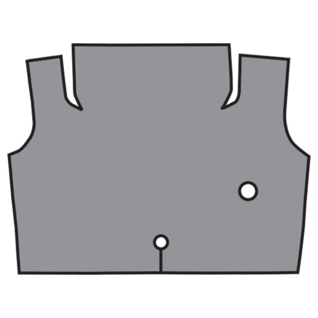 Trunk Mat for Classic Ford Vehicles, Molded Vinyl Material, Precision Fit, Easy Installation, Durable and Stylish Option