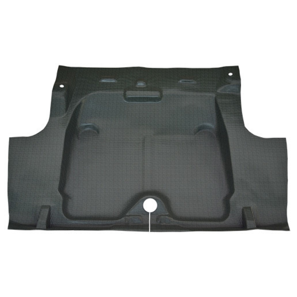 Trunk Mat for Classic Car Trunk, Molded Vinyl, Fits 1968 Pontiac Firebird, Noise Insulation, Heat Reduction, Easy Maintenance