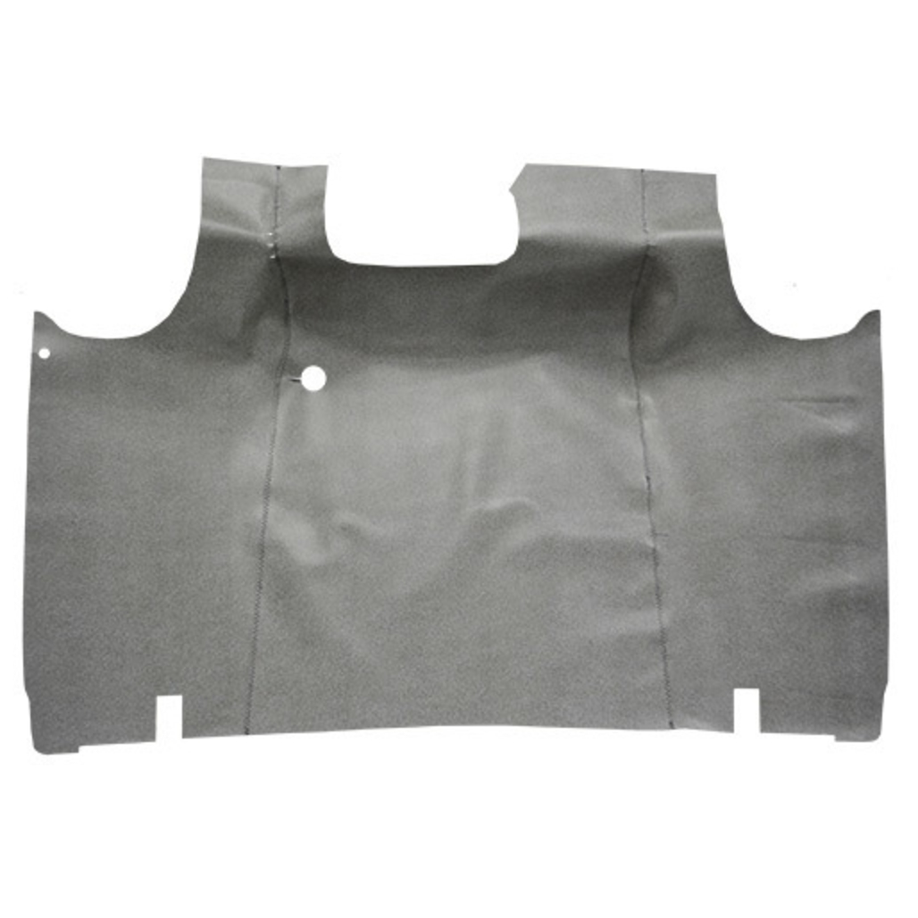 Trunk Mat for 1966-1967 Mercury Cyclone Hardtop, Molded Vinyl GT Complete 1Pc, Interior Carpet, US-made Die Cut Style.