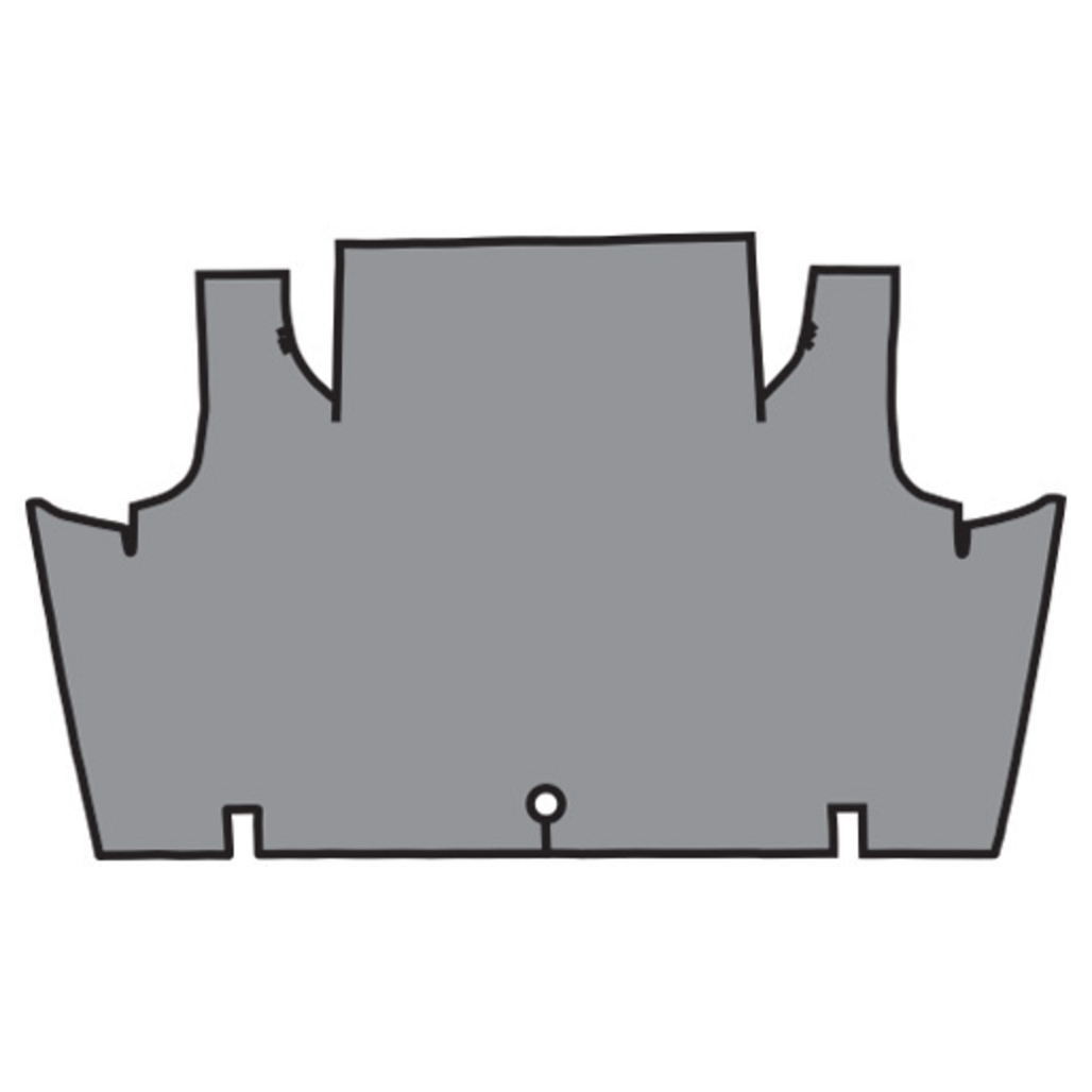 Trunk mat cover for 1970 Ford Fairlane, vinyl material, complete 1 piece, designed to replicate OEM quality.