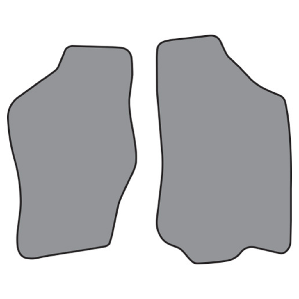 Floor Mats for 1974-1978 Nissan B210 Pattern Cutpile Front Row 2Pc