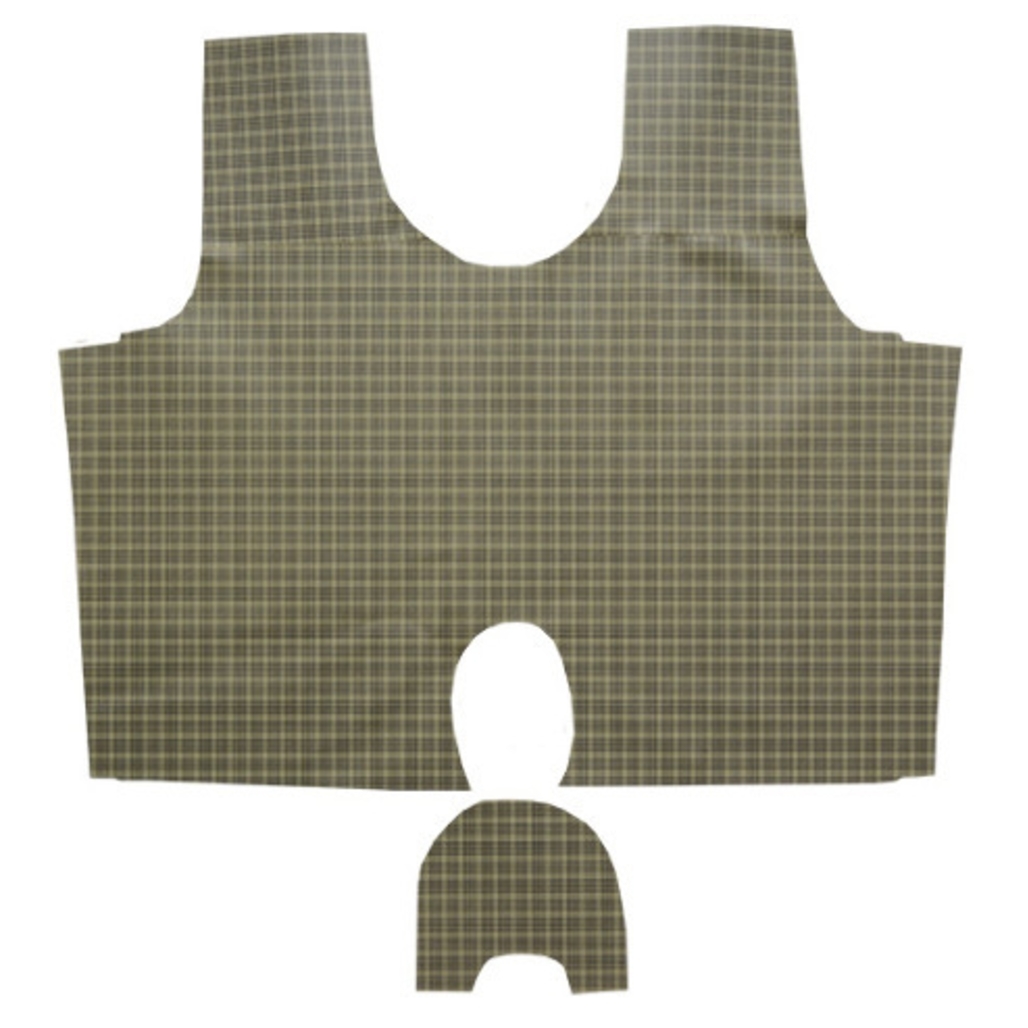 Trunk Mat for Classic Car, Molded Vinyl, Complete 2-Piece Set, 1961 Chevrolet Impala Interior Carpet