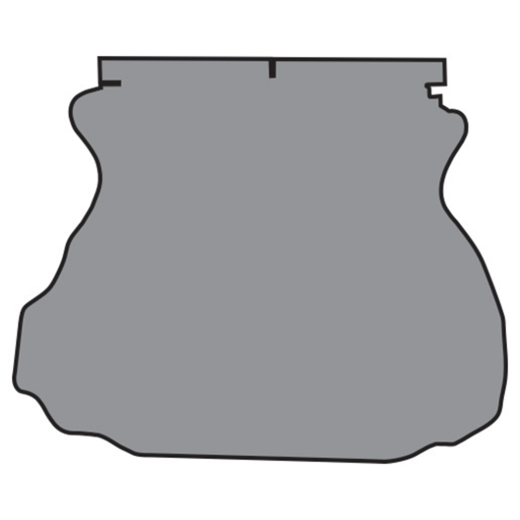 Trunk Mat for 1994-2004 Ford Mustang Coupe, Die Cut TM Felt, Complete 1Pc, Interior Carpet, US-made OEM quality replication.