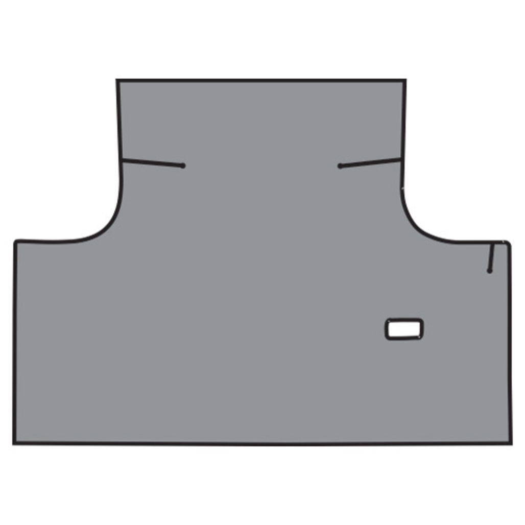 Trunk Mat for Classic Chrysler 300 Convertible, Vinyl, Die Cut Style, OEM Quality, Made in USA, Complete Vehicle Coverage