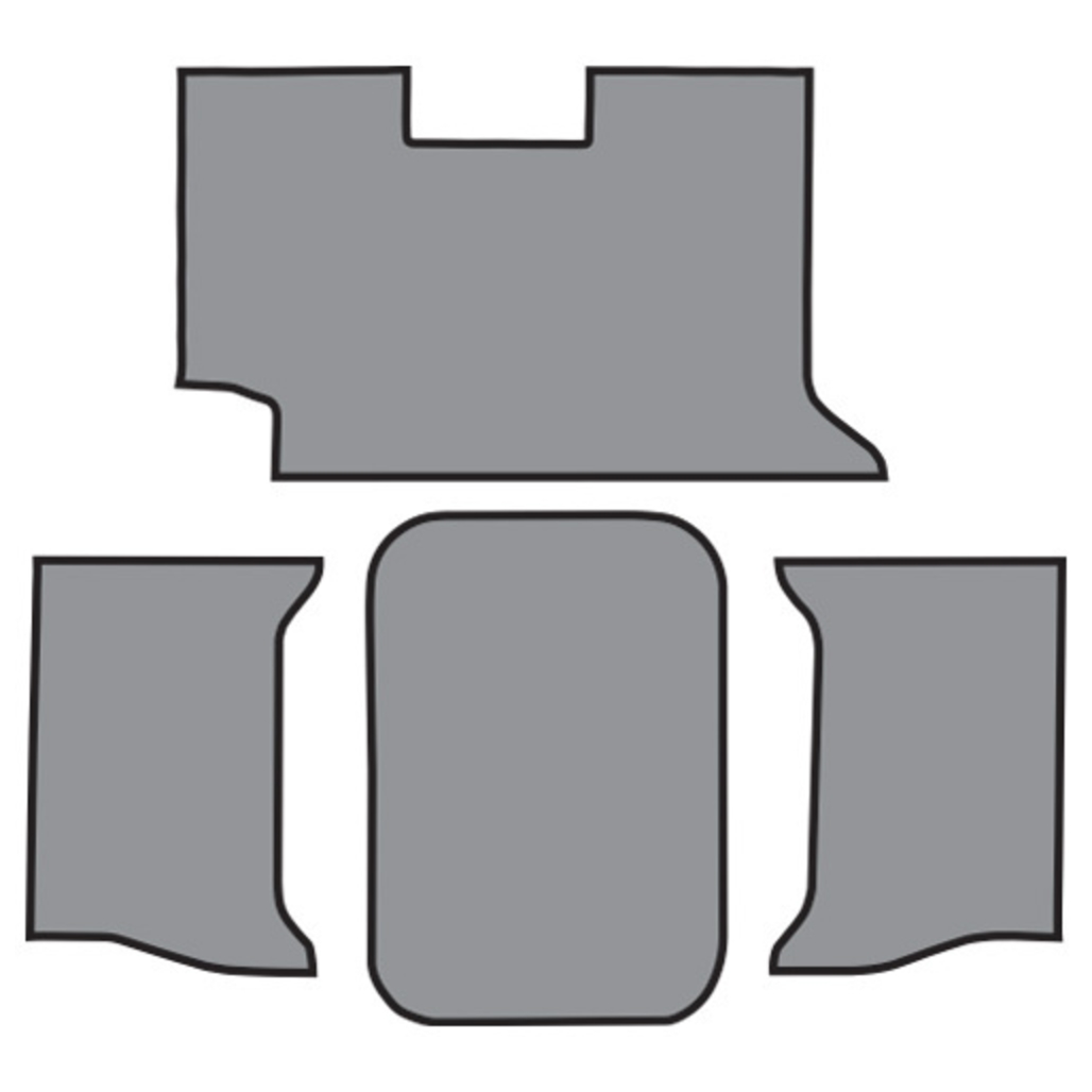 Trunk mat for 1962-1964 Chevrolet Impala Convertible 2DR, Die Cut TM Felt 4Pc, interior carpet, OEM quality replication. Trunk mat for 1962-1964 Chevrolet Impala Convertible 2DR, Die Cut TM Felt 4Pc, interior carpet, OEM quality replication.