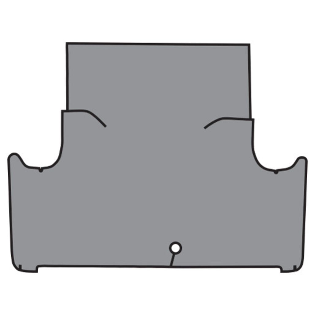 Trunk Mat for Classic Ford Falcon 2DR, Die Cut Fleece Complete 1Pc, Interior Carpet, US-made OEM Quality, Easy Installation