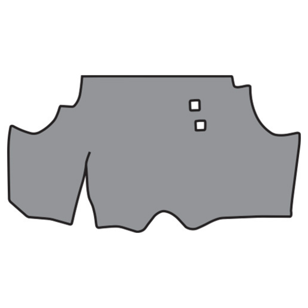 Trunk mat for Chevy Camaro, Die Cut TM Foam, fits 1978-1981 models. High-quality, interior carpet for Chevy G20 1978-1995.