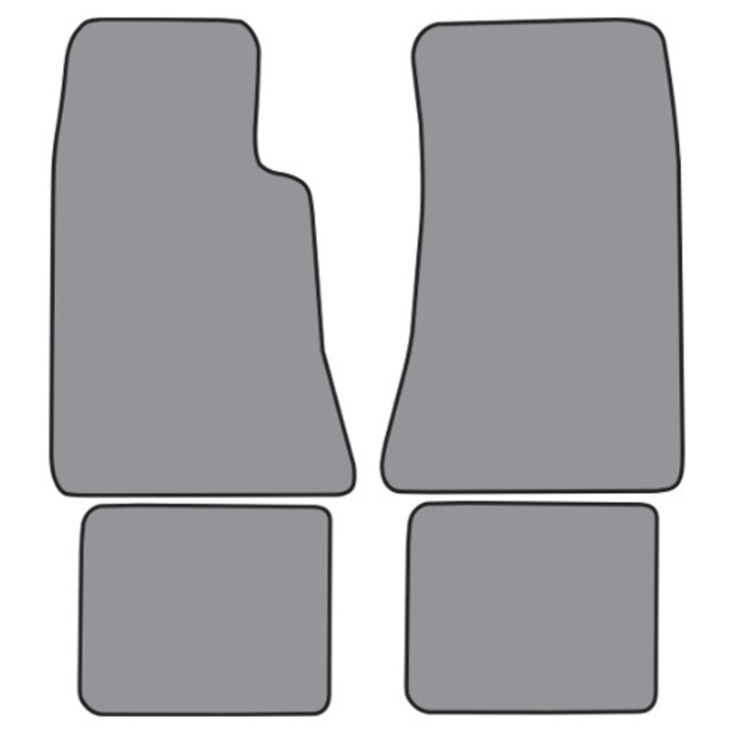 Floor Mats for 1971-1975 Toyota Celica Molded Loop Complete 4Pc