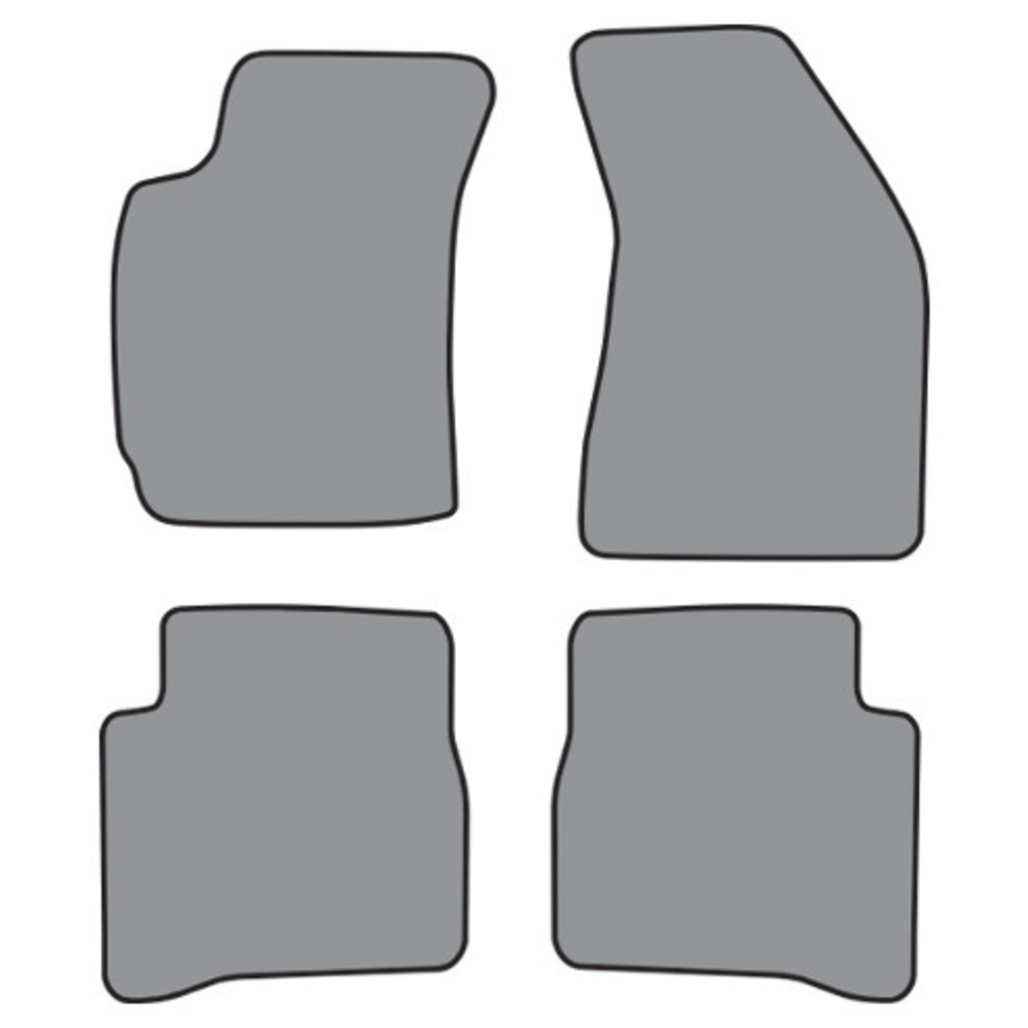 Floor Mats for 1996-2000 Hyundai Elantra Molded Cutpile Complete 4Pc