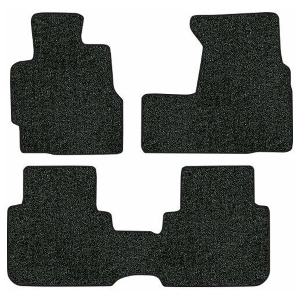 Floor Mats for 1997-2001 Honda CR-V Molded Cutpile Frts & Rr Complete 3Pc