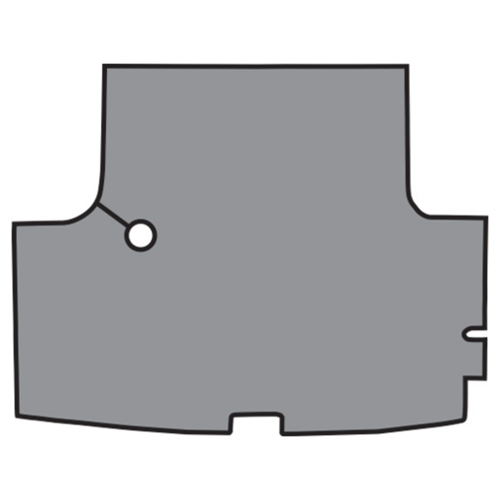 Trunk Mat for Classic Car Trunk, Molded Style, US-Made, Fits 1971-1973 Ford Mustang, Complete Kit, OEM Quality