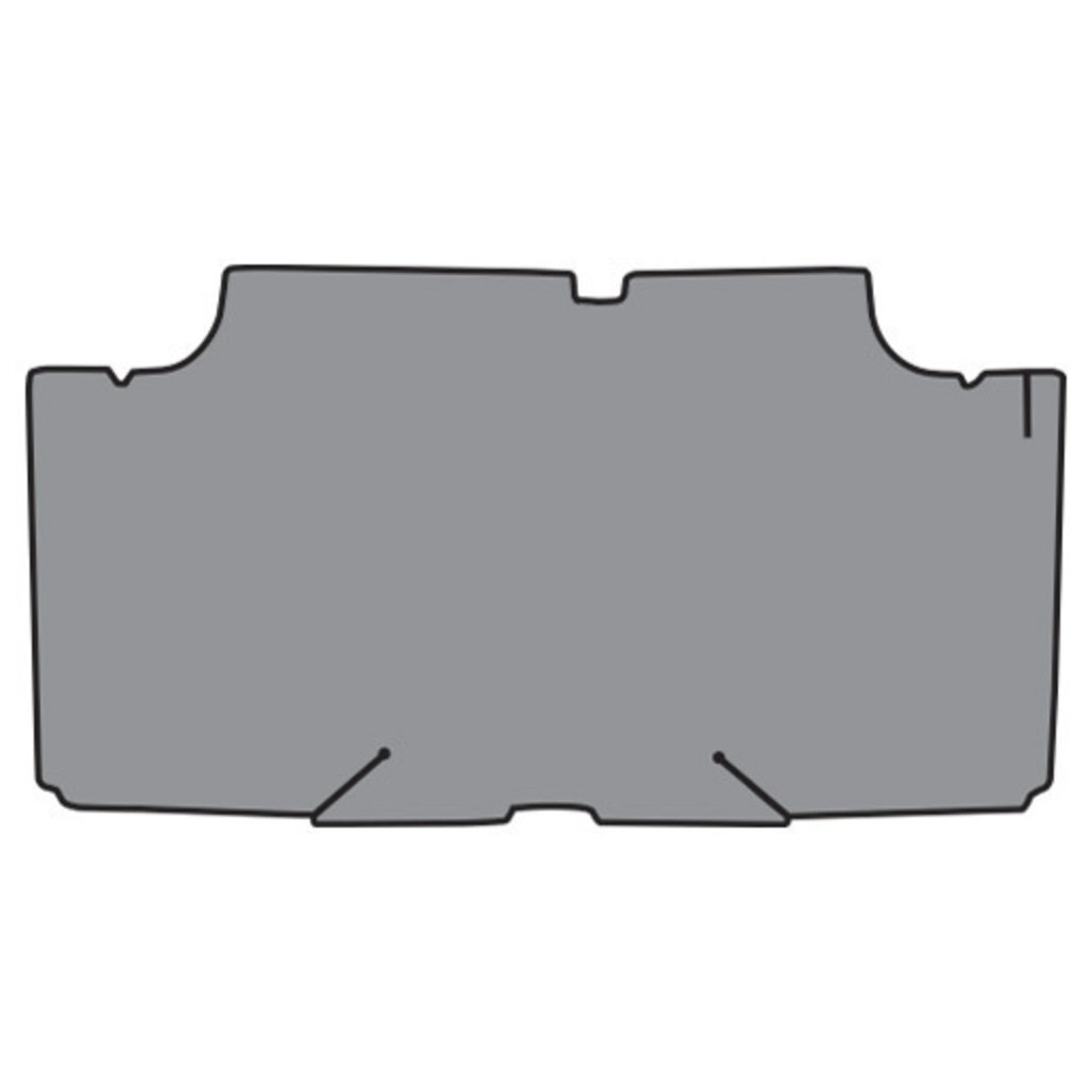 Trunk Mat for 1970 Plymouth Satellite, Vinyl Complete 1Pc, Molded Style, US-Made, OEM Quality, Classic Car Interior Flooring