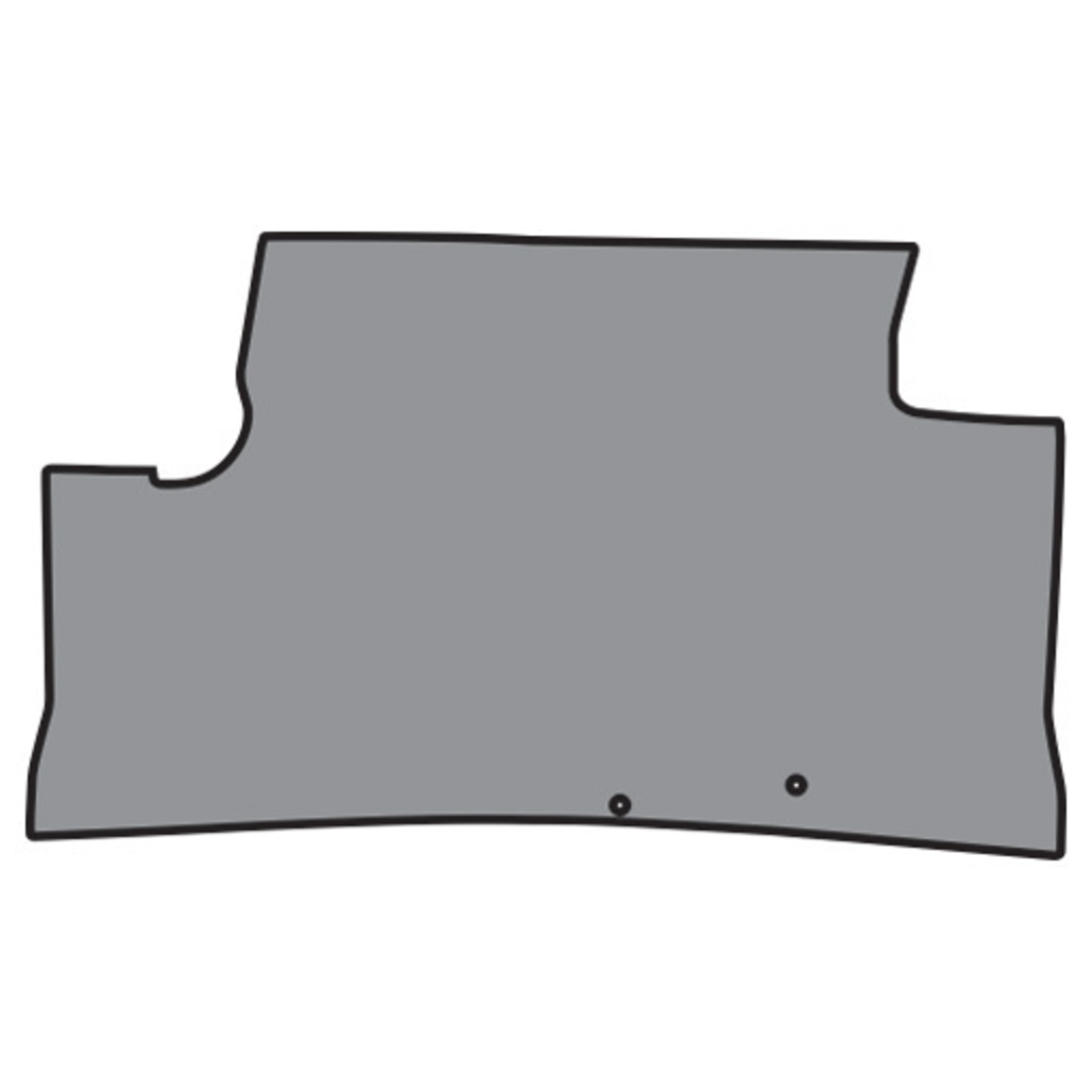 Trunk Mat for Classic Pontiac Catalina, Die Cut Fleece, Complete 1Pc, 1964-1965 LeMans Interior Carpet.