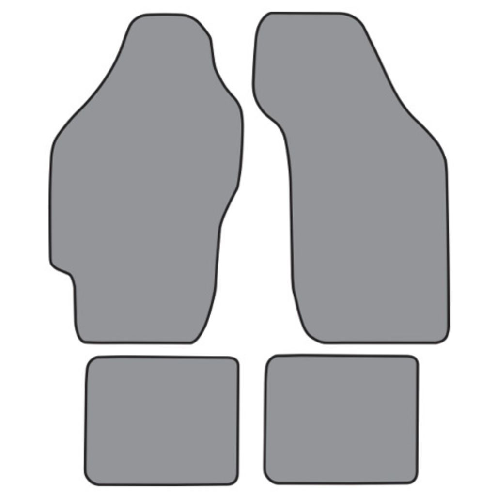 Floor Mats for 1986-1989 Acura Integra 4DR Pattern Cutpile Complete 4Pc