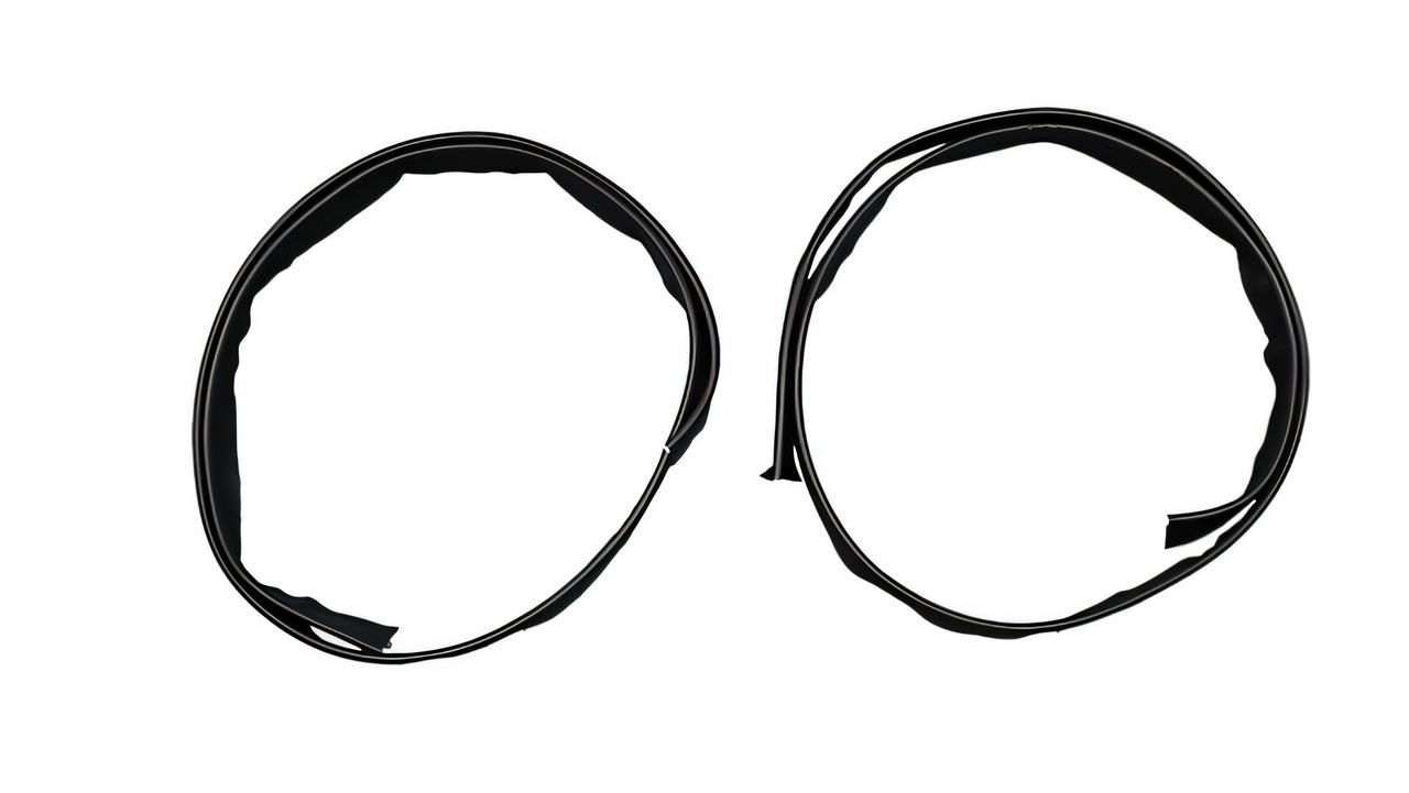 Windlace for 1941-46 Chevrolet Truck Standard Cab Pickup Black Left Right 2pcs