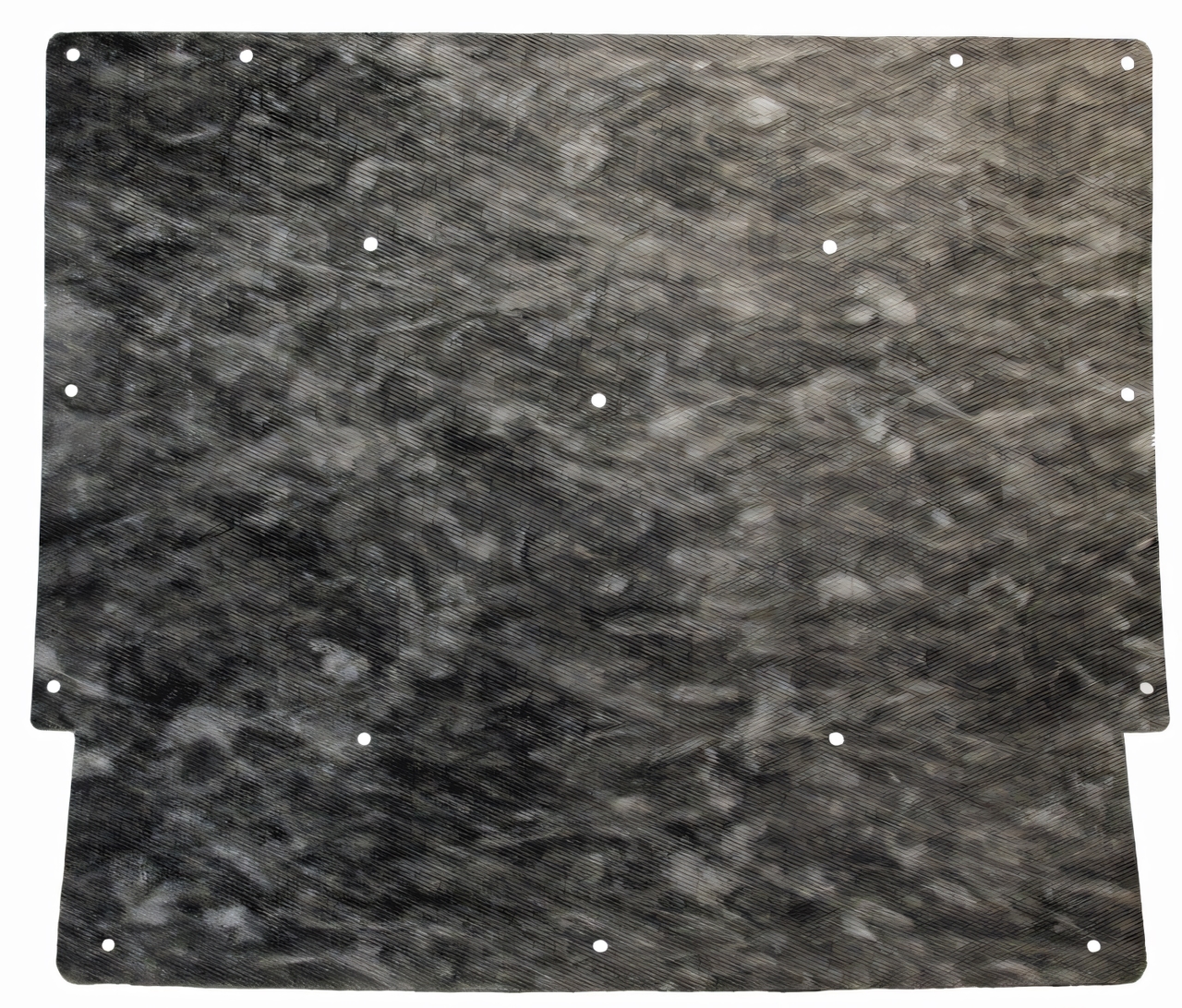 1970-72 Chevrolet Monte Carlo Hood Insulation Pad Heat Shield Fiberglass Front Cover w/ Clips, US-made - Reduce Engine Noise