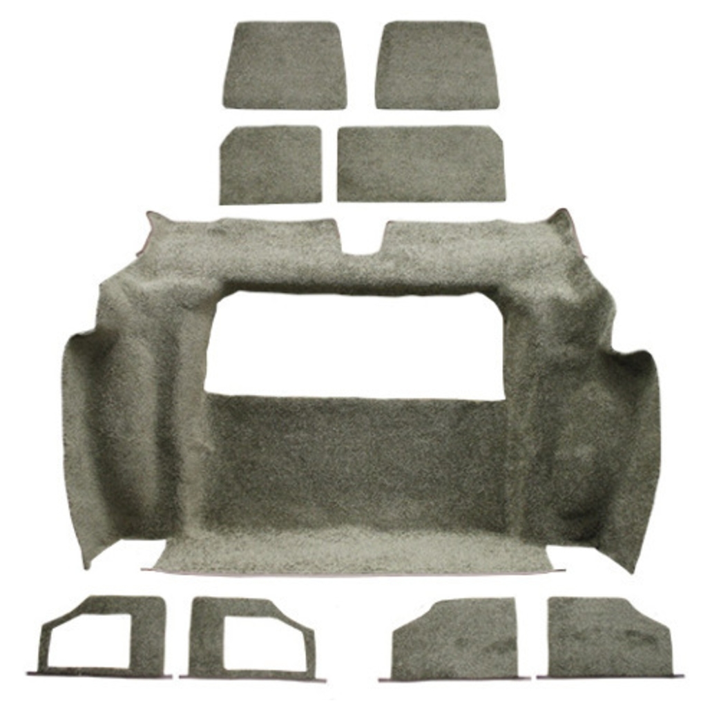 Carpet for Vintage Chevy Corvette Rear Interior Upgrade Kit Made in USA, Precision Fit, Easy Install & Long-Lasting Quality.