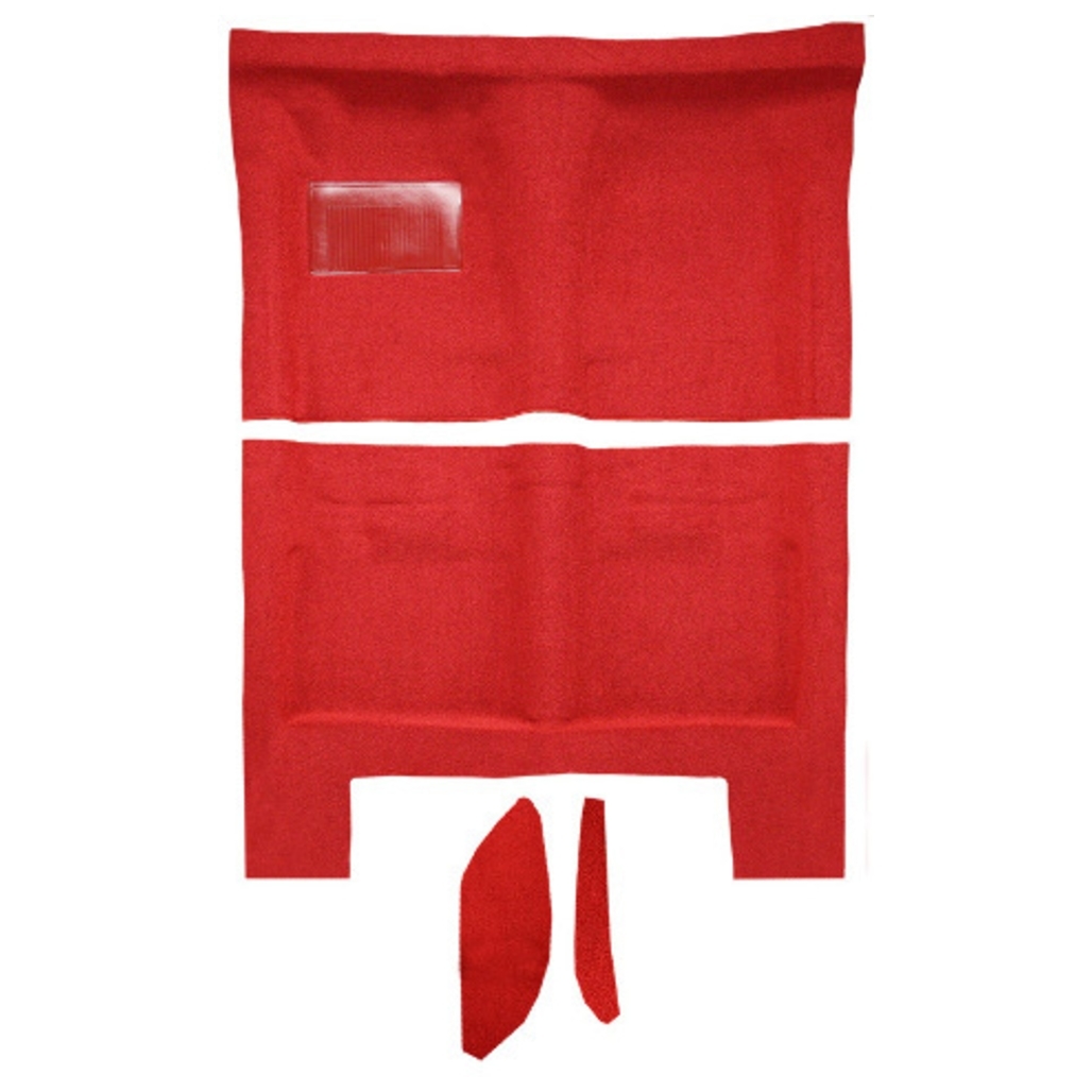 Carpet for Vintage Dodge Charger Auto Interior with Console Strips, Loop Style - High-Quality US-Made Replacement Kit