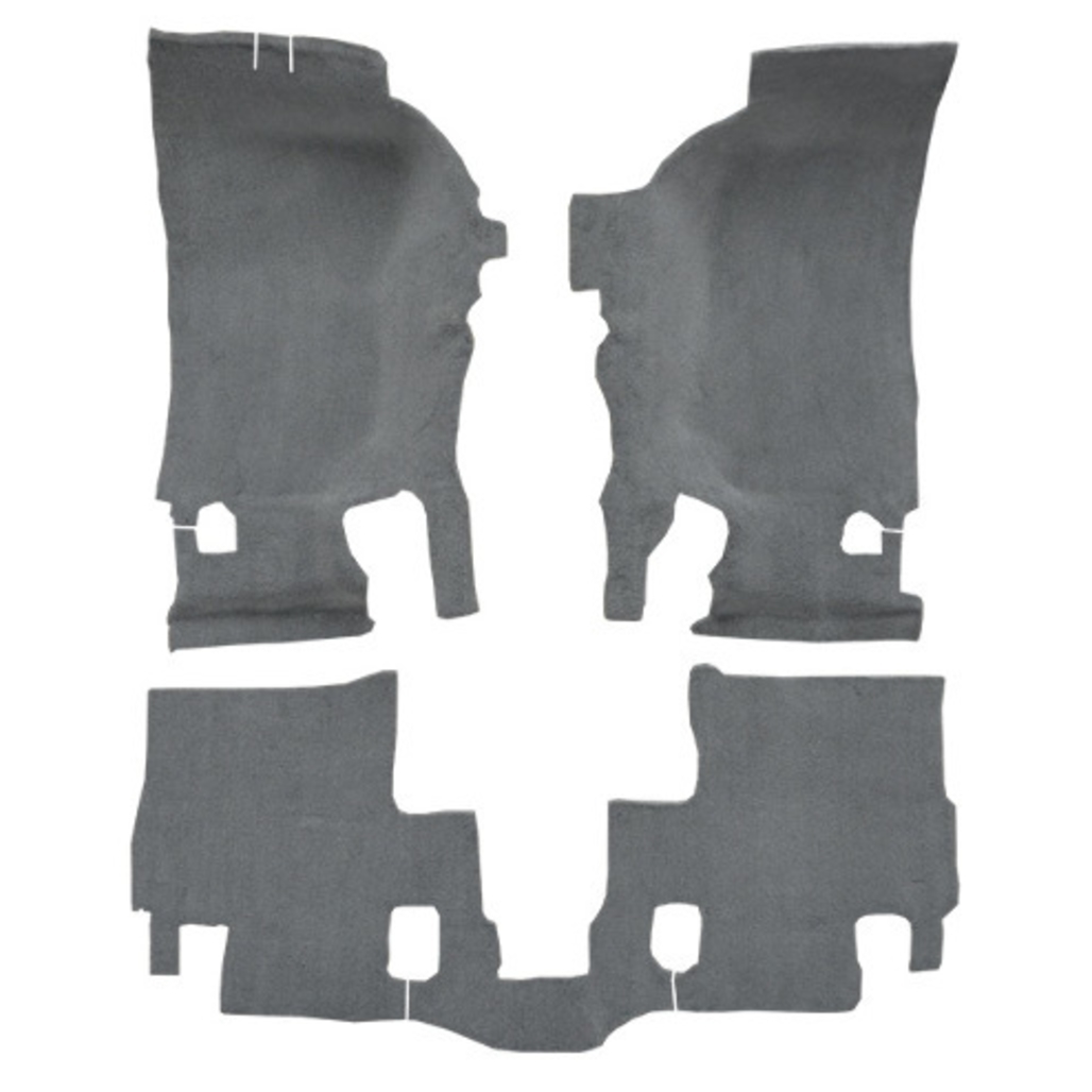 Interior Carpet for 2007-2010 Jeep Wrangler 2DR, Molded Style, Made in USA - Upgrade Your Vehicle's Look and Feel!