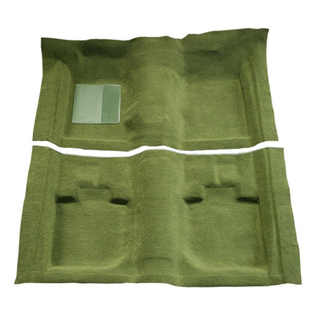 Carpet for Vintage Mercury Cougar Convertible - Molded Nylon Kit, US-made Automotive-Grade Flooring Replacement.