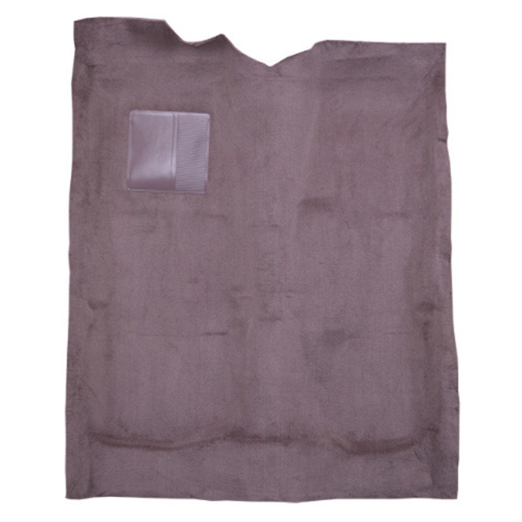 Carpet for Vintage Chrysler Cordoba - Black Cutpile Replacement Flooring Kit with Padding & Heel Pads